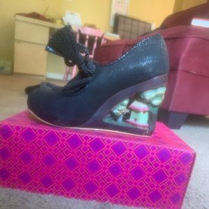 Irregular choice wedges used size 38